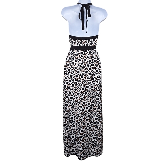 Diane Von Furstenberg For Target Womens Floral Halter Knit Midi Dress Size S NWT - Picture 5 of 9